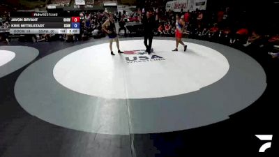 175 lbs Javon Bryant, OCWA - Orange County Wrestling Association vs Kris Mittelstadt, SAWA - Sacramento Area Wrestling Association