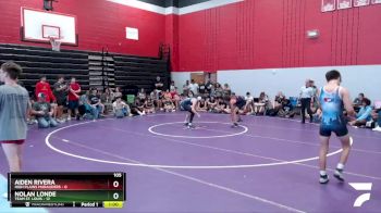 105 lbs Round 3 (6 Team) - Nolan Londe, Team St. Louis vs Aiden Rivera, High Plains Marauders