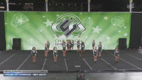 House of Legends - Bet On It! [2025 L3 Youth Day 1] 2025 CSG Indy Challenge