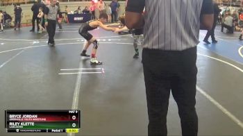 76 lbs 1st Place Match - Riley Klette, Lancaster vs Bryce Jordan, Greenville Youth Wrestling