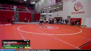 152 lbs Cons. Round 2 - Eli Jacks, St. Paris Graham vs Isaac Richardson, Guerin Catholic