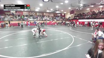 175 lbs Semifinal - Trayson Whitworth, Highland vs Boady Baker, Minico