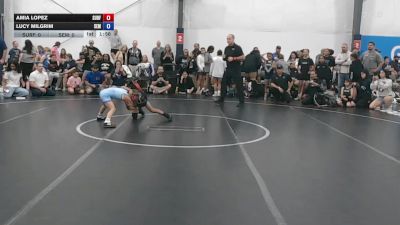 25 lbs Rr Rnd 3 - Amia Lopez, Surfside Girls - W vs Lucy Milgrim, Wyoming Seminary - W