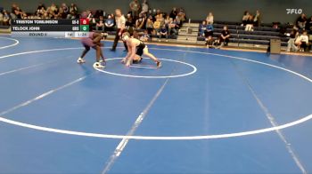 157 lbs Round 6 - Triston Tomlinson, Great Bend HS vs Telock John, Grand Island