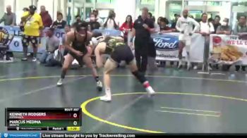 138 lbs Champ. Round 2 - Marcus Medina, Servite vs Kenneth Rodgers, Esperanza