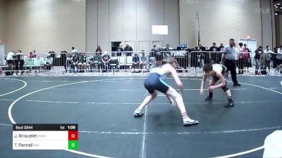 116 lbs Semifinal - Jace Briquelet, Rkda vs Trajan Pannell, Bay Area Dragons WC