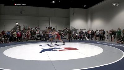 82 lbs Cons. Round 1 - DM Hallett, NMU-OTS vs Arian Khosravy, California