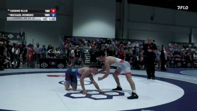70 kg Champ. Rd Of 32 - Legend Ellis, Threestyle Wrestling vs Michael Romero, Titan Mercury Wrestling Club (TMWC)