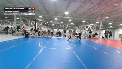 76 lbs Round 1 (3 Team) - Maddox Thomas, Cordoba Trained vs Timothy Johannemann, CTWHALE ORCA