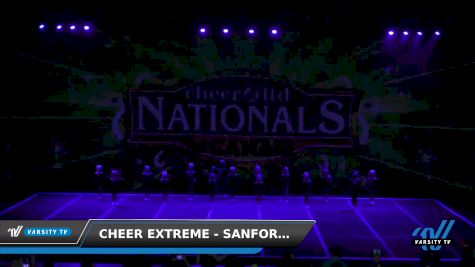 Cheer Extreme - Sanford - Whirlwind [2022 L1 Mini Day 3] 2022 CANAM Myrtle Beach Grand Nationals
