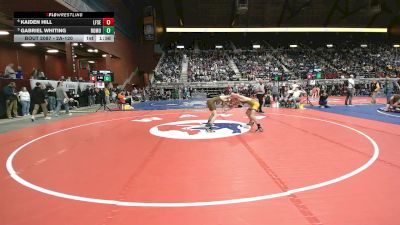 2A-120 lbs Quarterfinal - Gabriel Whiting, Rocky Mountain vs Kaiden Hill, Lingle-Ft. Laramie/Southeast