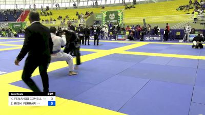 KLOVES FENANDO COMELLI LEITE vs EDUARDO RIGHI FERRARI 2024 Brasileiro Jiu-Jitsu IBJJF