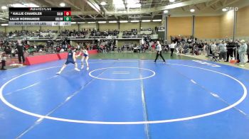 100 lbs Consi Of 4 - Kallie Chandler, Salem vs Lillie Normandie, Greater Lowell