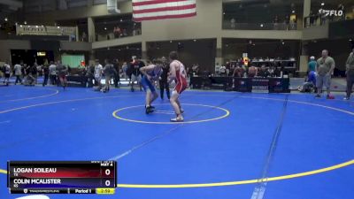 165 lbs Quarterfinal - Logan Soileau, TX vs Colin McAlister, KS