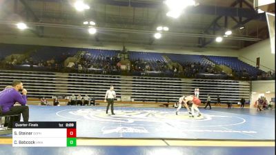 174 lbs Quarterfinal - Spencer Steiner, Gopher Wrestling Club (GWC) vs Carson Babcock, Northern Iowa