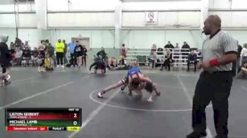 88 lbs Round 7 (8 Team) - Michael Lamb, Ohio Rampage vs Liston Seibert, Terps Xtreme