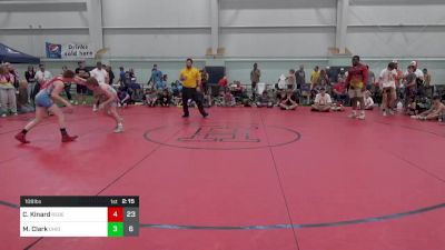 108 lbs Round 2 - Carter Kinard, Rebellion vs Mitchell Clark, Ohio Gold 24K