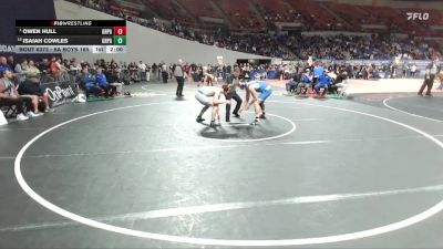 6A Boys 165 lbs Quarterfinal - Owen Hull, Grants Pass Boys vs Isaiah Cowles, Grants Pass Boys