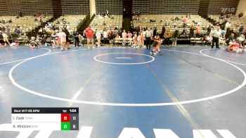 54 lbs Rr Rnd 5 - Isabella Zaak, Team Virginia vs Averie Mission, Centurion Wrestling