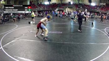 117 lbs Quarterfinal - Ben Frame, Sutherland Youth Wrestling Club vs Braxton Tramp, Hawks Wrestling Club (Lincoln)