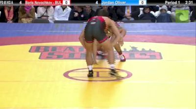 65kg Match Jordan Oliver (USA) vs. Boris Novachkov (Bulgaria)