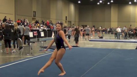 Lizzy LeDuc Shines on Floor in JO Training