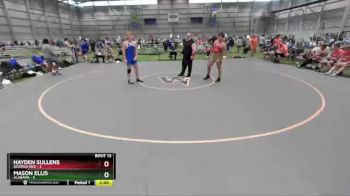 195 lbs Placement Matches (8 Team) - Hayden Sullens, Georgia Red vs Mason Ellis, Alabama