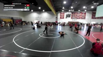 165 lbs Quarterfinal - Adam Salas, Silverback WC vs Lincoln Casas, Team Thunder