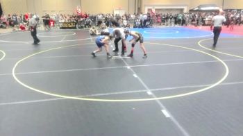 94 lbs Round Of 16 - Harlow Brunhoeber, Fort Carson Middle School vs Ashley Schemp, Team SoCal