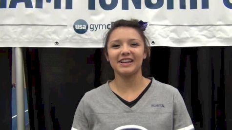 Lizzy LeDuc Speechless Over JO Nationals