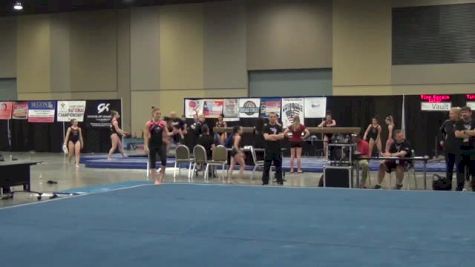 Alex McMurtry's powerful tumbling JO training