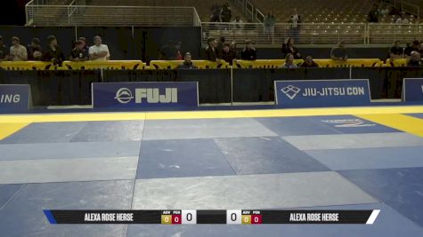 Alexa Rose Herse vs NATASHA DILLON 2025 Pan Jiu Jitsu IBJJF Championship