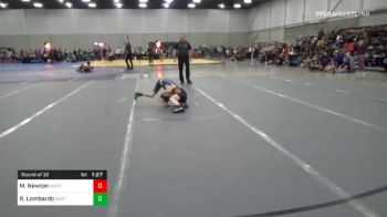 70 lbs Prelims - Michael Newton, Mayo Quanchi Judo And Wrestling Club vs Rocco Lombardo, East Coast Bandits