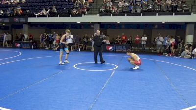 115 lbs Cons. Rd Of 16 - Gunner Vannorman, Linn County Twisters Wrestling Club vs Cale Cherry, MWC Wrestling Academy