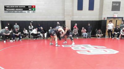 285 lbs Consolation - Wellison Dos Santos, Milford vs Mohamed Amamou, Woburn