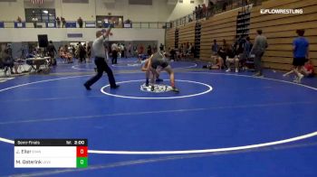 152 lbs Semifinal - Jackson Eller, Evans High School vs Micah Osterink, Level Up