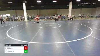 138 lbs Round Of 32 - Dylan Gilcher, MI vs Dominic Findora, PA