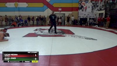 165 lbs Cons. Round 1 - River Jones, Poudre vs Lucas Medina, Central