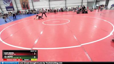 100 lbs Rd# 8- 12:30pm Saturday Final Pool - ELi Berry, Oklahoma Outlaws Red vs Kam Bedel, Team Michigan