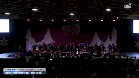 Weatherford High School [2025 Game Day Coed Varsity Day 1] 2025 NCA State of Texas Regional