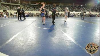 92 lbs Consolation - Wes Nickell, Cowboy Wrestling Club vs Corbin Hawkins, Noble Takedown Club