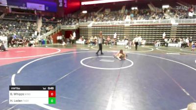 Rr Rnd 4 - Bennett Whipps, Windy City WC vs Holden Loden, Thermopolis WC