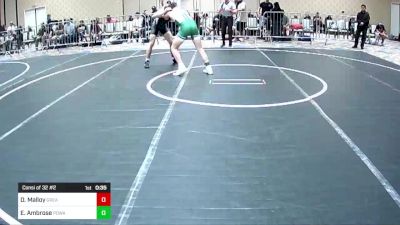 156 lbs Consi Of 32 #2 - Danny Malloy, Great Oak HS vs Eddie Ambrose, Poway Elite