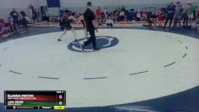 119-127 lbs Round 3 - Lexi Dean, Iron Knights vs Elianna Minton, Next Level Wrestling Club