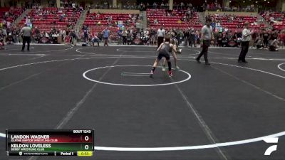 67 lbs Cons. Round 4 - Landon Wagner, Olathe Raptor Wrestling Club vs Keldon Loveless, Derby Wrestling Club