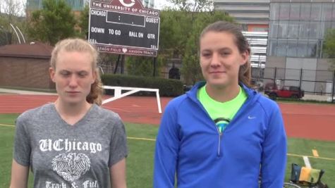 UChicago's Brianna Hickey and Michelle Dobbs talk DIII Nationals