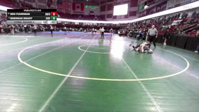 138 lbs Cons. Round 4 - Ben Fuhriman, Owyhee vs Brennan Smart, Centennial