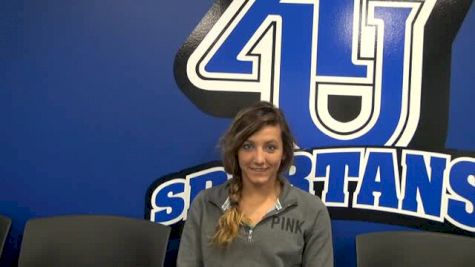 Aurora's Emily Paull before DIII Nationals