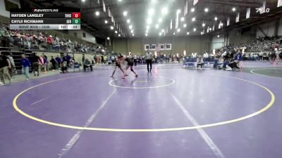 155B Semifinal - Hayden Langley, Kearney vs Caylii Rickmann, Seckman