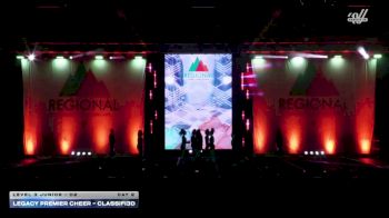 Legacy Premier Cheer - CLASSIFI3D [2026 L3 Junior - D2 Day 2] 2026 The West Regional Summit